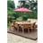 Charles Taylor Eight Circular Outdoor Lounge Set