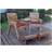 Charles Taylor Deluxe Angled Outdoor Lounge Set