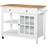 Homcom Kitchen Island Trolley Table 48x116.5cm