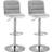 Homcom Height Adjustable Bar Stool 113cm 2pcs