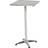 Homcom Adjustable Stainless Steel Bar Table 60x60cm