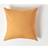 Homescapes Square 60 Egyptian 200 400 Thread Count Pillow Case Yellow (60x60cm)