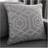 Curtina Camberwell Print Filled Cushion Complete Decoration Pillows Grey