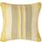 Homescapes Cotton Striped Morocco Cushion Cover Yellow