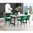 Box Carson White Dining Table