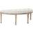 Dkd Home Decor Natural Blue Settee Bench