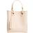 Emporio Armani Deer Print MyEA Vertical Shopper Bag - Nude