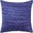 Homescapes Crushed Velvet Cushion Cover Blue (55x55cm)