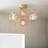 Endon Lighting Gallery Interiors Dimple 3 Ceiling Flush Light