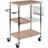 Winsome Wood Madera Utility Cart Trolley Table