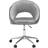 LPD Furniture Baby Pink Velvet Tub Office Chair