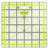 Arteza Quilting Ruler, Laser Cut Acrylic Quilters' Ruler Grid