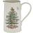 Spode Christmas Tree Green Trim Cream Jug