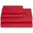 Tommy Hilfiger Signature Bed Sheet Red (243.8x203.2cm)