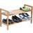 Oceanstar 15.5 H 8-Pair 2-Tier Shoe Rack