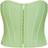 PrettyLittleThing Bandage Hook & Eye Structured Corset - Olive