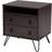 Baxton Studio Nightstands Dark Bedside Table