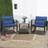 Costway 3PCS Outdoor Lounge Set