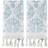 SKL Home Mirage Fringe 2 Guest Towel Blue (76.2x40.64)