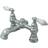 Kingston Brass CC1130T Vintage Deck Clawfoot Tub Filler Gray, Chrome