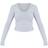 PrettyLittleThing Basic Blend Longline Long Sleeve Top - Grey