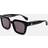 Vivienne Westwood Gloss Solid Black VW5026 Cary Rectangle-frame Acetate