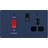 BG Evolve Matt Blue Cooker Control Socket Double Pole Switch With LED Power Indicators PCDDB70B