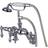 Kingston Brass CC620T Vintage Deck Clawfoot Tub Filler Gray