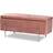 Baxton Studio Rockwell Collection FZD0223-BLUSH Storage Bench