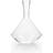 Viski Angled Crystal Decanter Wine Carafe