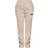 PrettyLittleThing Logo Badge Detail Straight Leg Joggers - Sand