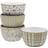 Certified International Green Fields Set of Ice Cream Dessert Bowl 4