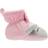 Hudson Baby Animal Fleece Lined Booties - Pink Rainbow Unicorn