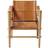 Cinas Noble Safari Leather Armchair 79cm