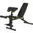 Soozier Adjustable Workout Bench with Leg Extension and Curl