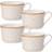 Noritake Noble Pearl Of 4 Cups, 7-1/2 Dinner Set