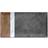 TarHong Marin Mixed Material Carrara Stone Plank Melamine, Set of 1 Color Serving Dish
