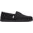 Toms Alpargata Forward Espadrille Black/Black Recycled Cotton Canvas Men's Shoes Black