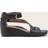 Gentle Souls Women's Gwen Platform Wedge Sandals Black Black