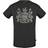 Aquascutum Check Aldis Crest T-shirt - Black