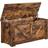 Vasagle LSB060T01 Rustic Brown Storage Bench 100x46cm