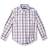 Tommy Hilfiger Check Buttondown Cotton Shirt, Big Boys White White