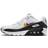 Nike Grade School Air Max White/Deep Royal Blue-Univ Gold-Black White 5.5Y