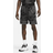Nike Jordan Black & Gray Embroidered Shorts BLACK