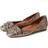 Gentle Souls Women's Sailor Ballet Flats Rose Gold Rose Gold