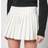 Ami Paris Pleated mini skirt natural_white