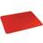 Loops Red Silicone Rubber Anti Slip Table Mat 355 x 255mm Dishwasher Safe Dining