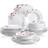 VEWEET Annie Dinner Set 24pcs