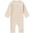 Noppies U Playsuit LS Rib Nevis Oatmeal