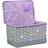 Everything Mary Collapsible Sewing Kit Organizer Box Purple